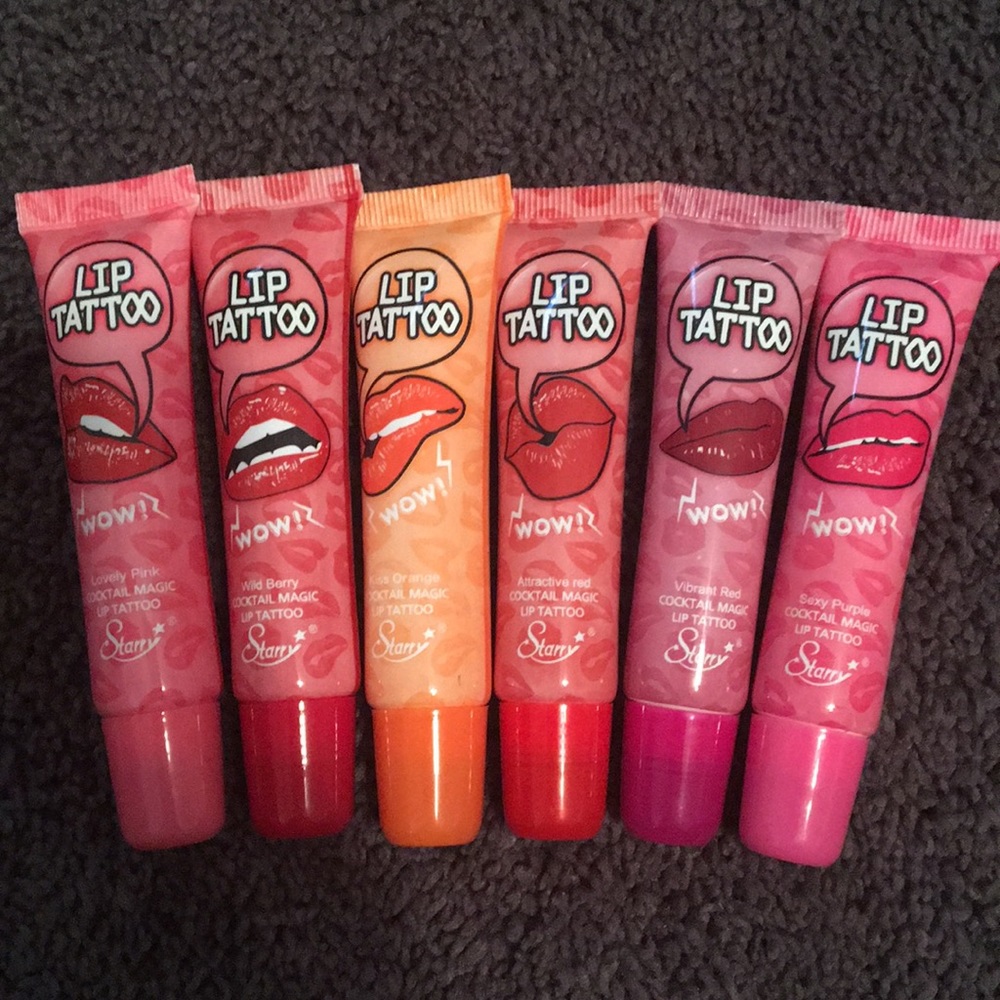 Peel off lip stain/lip tattoo!